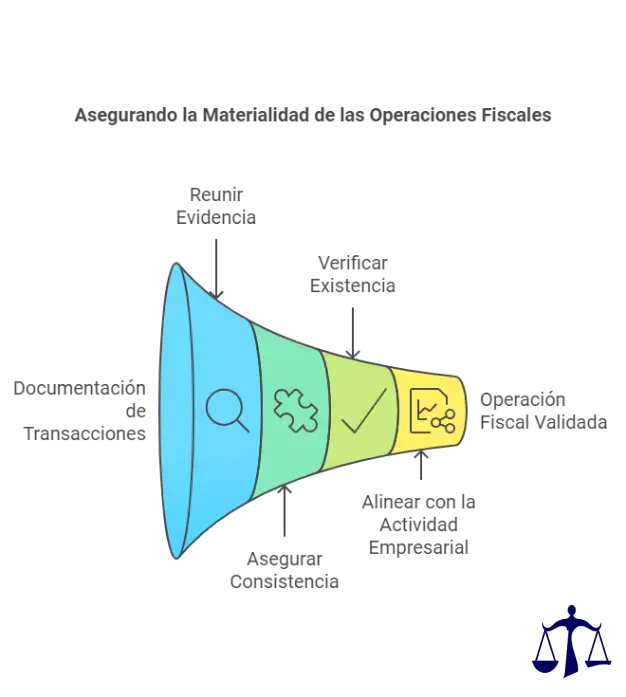 Acreditación de la materialidad